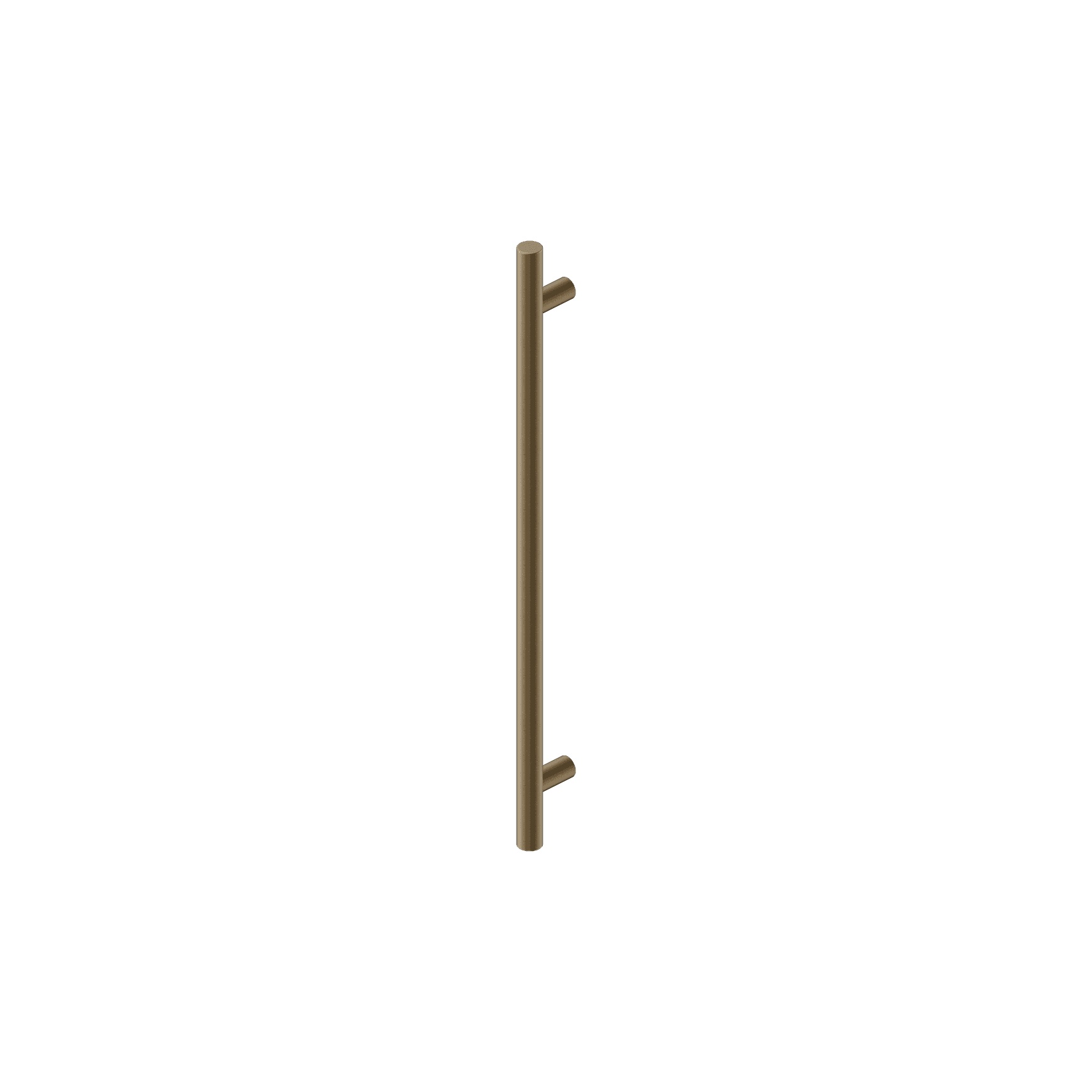 Mecca Appliance Pull 520mm Tumbled Antique Brass