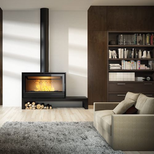 Sculpt Axis 1000 Fs Single Sided | Wood Fireplace