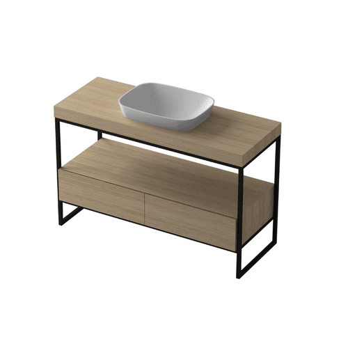 1200mm Floorstanding Timber MDF Vanity and Bowl G2722-0