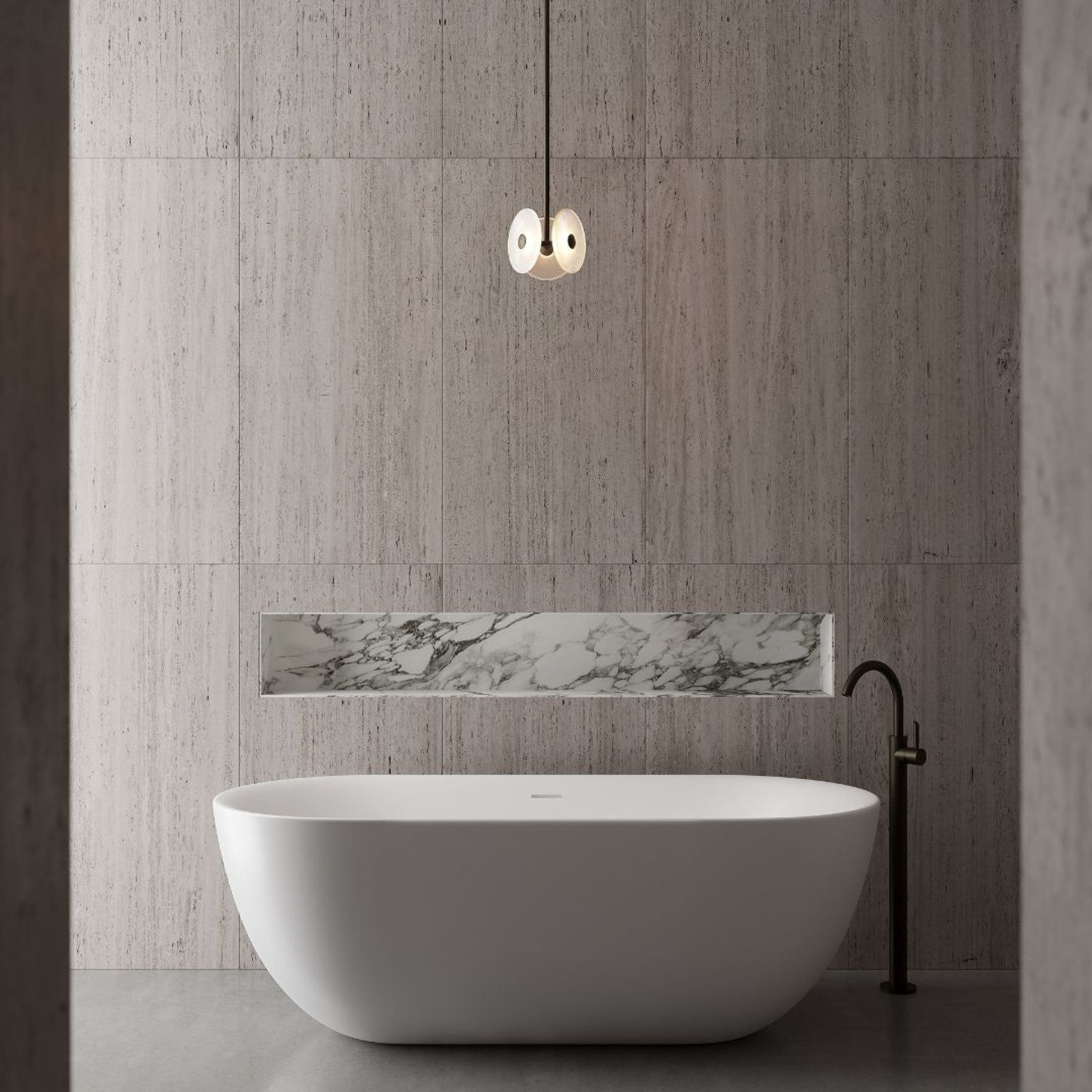 Coral Trio Drop Pendant Light