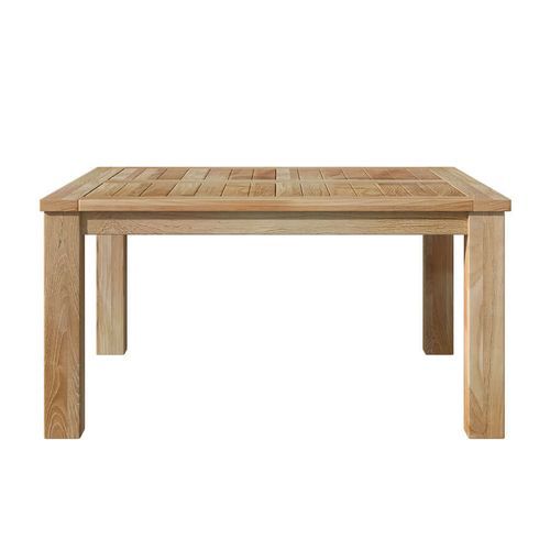 Juniper Teak Square Dining Table 150cm