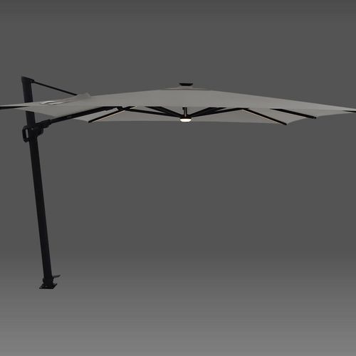 Agave 3m Square Cantilever Umbrella with Sunbrella Fabric