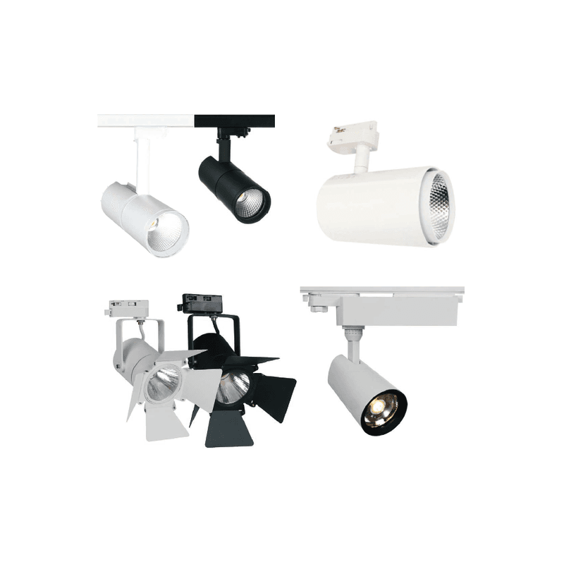 Three Circuit Recessed Track