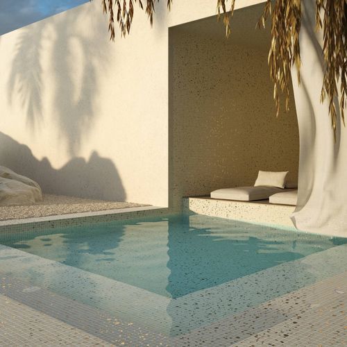 Clay | Terrazzo Mosaics Collection by Ezarri