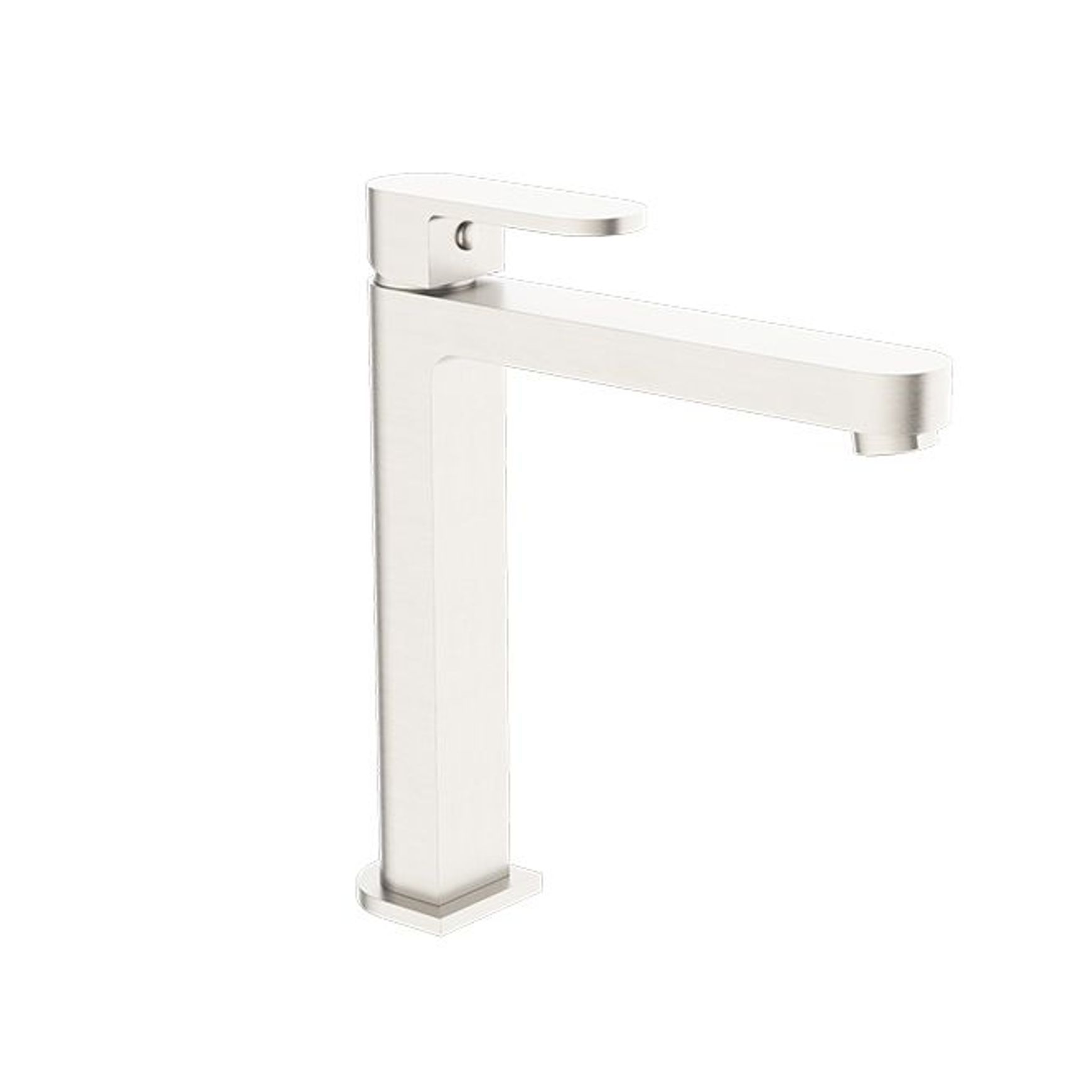 Ecco Tall Basin Mixer Brushed Nickel