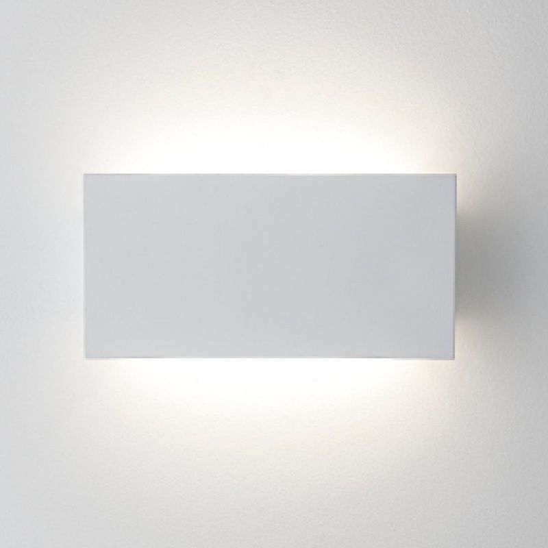 Valencia LED Rectangle Wall Light in White