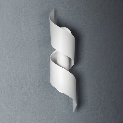 Roam 2 Light Wall Light in Textured White