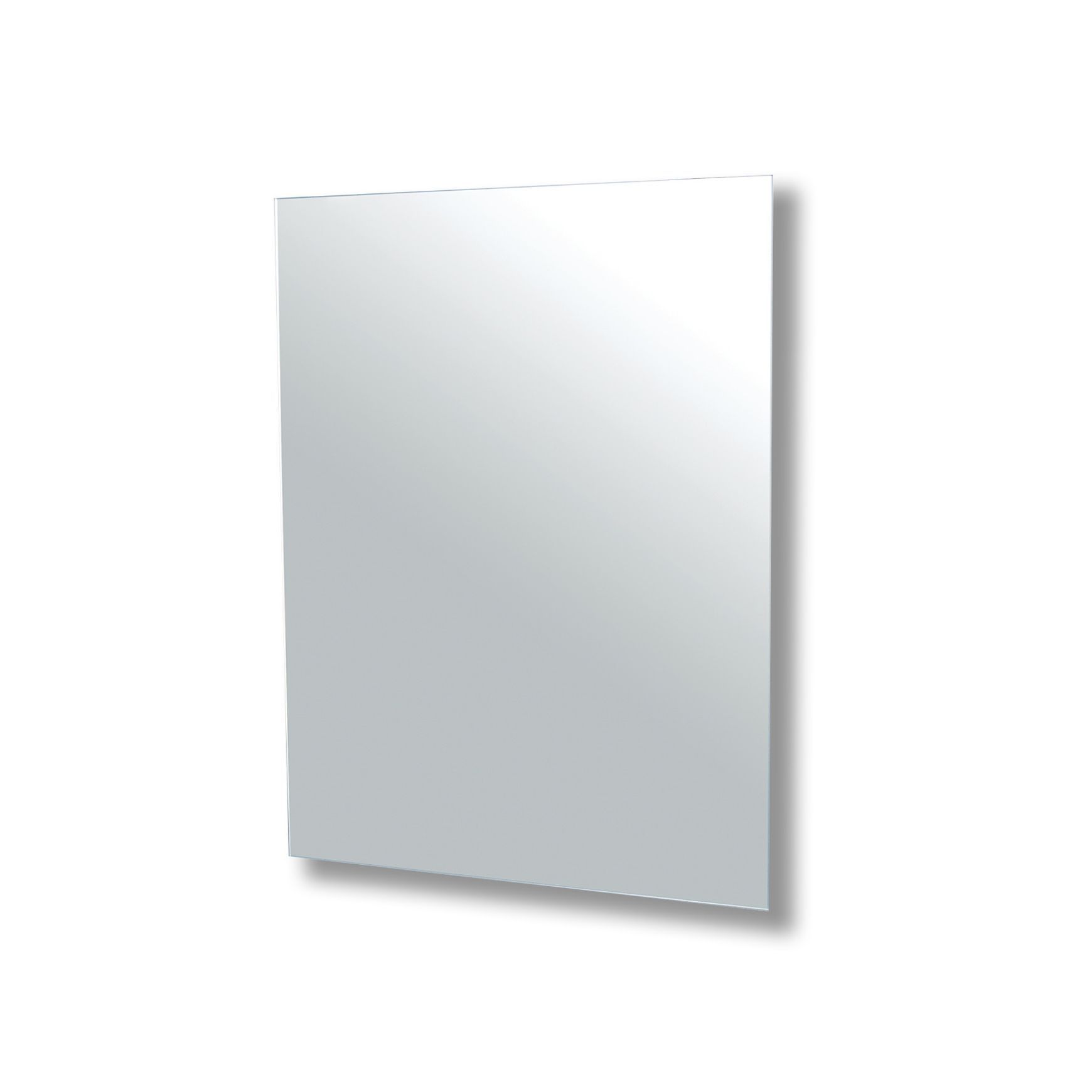 Polish Edge Mirror with Hidden Fittings