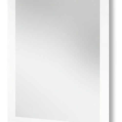 50mm Sandblast Frost Edge Mirror with Hidden Fittings