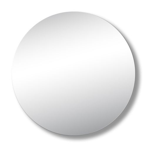 Polish Edge Round Mirror with Hidden Fittings