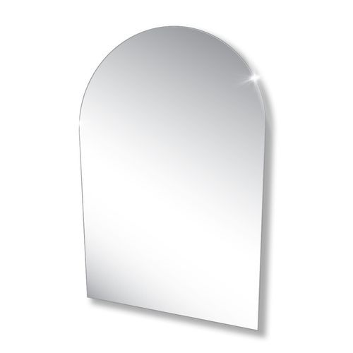 Polished Edge Arch Mirror with Hidden Fittings