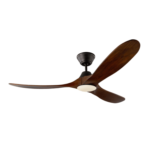 Milano Ceiling Fan - Junior Pewter Light Walnut Blade