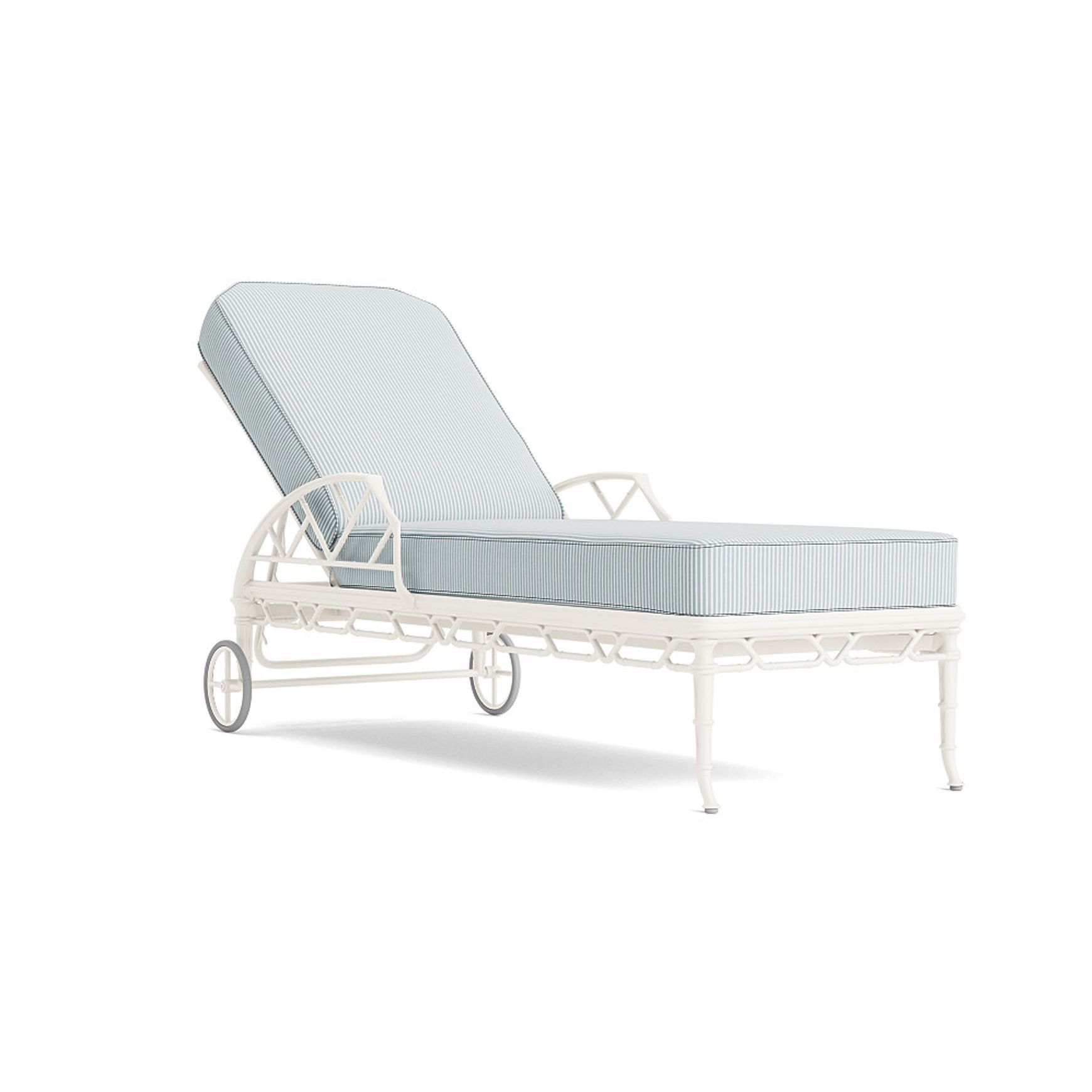 Calcutta Adjustable Chaise w/Wheels
