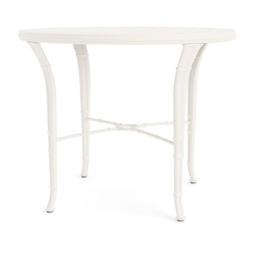 Calcutta 36" Round Cast Top Bistro Umbrella Table