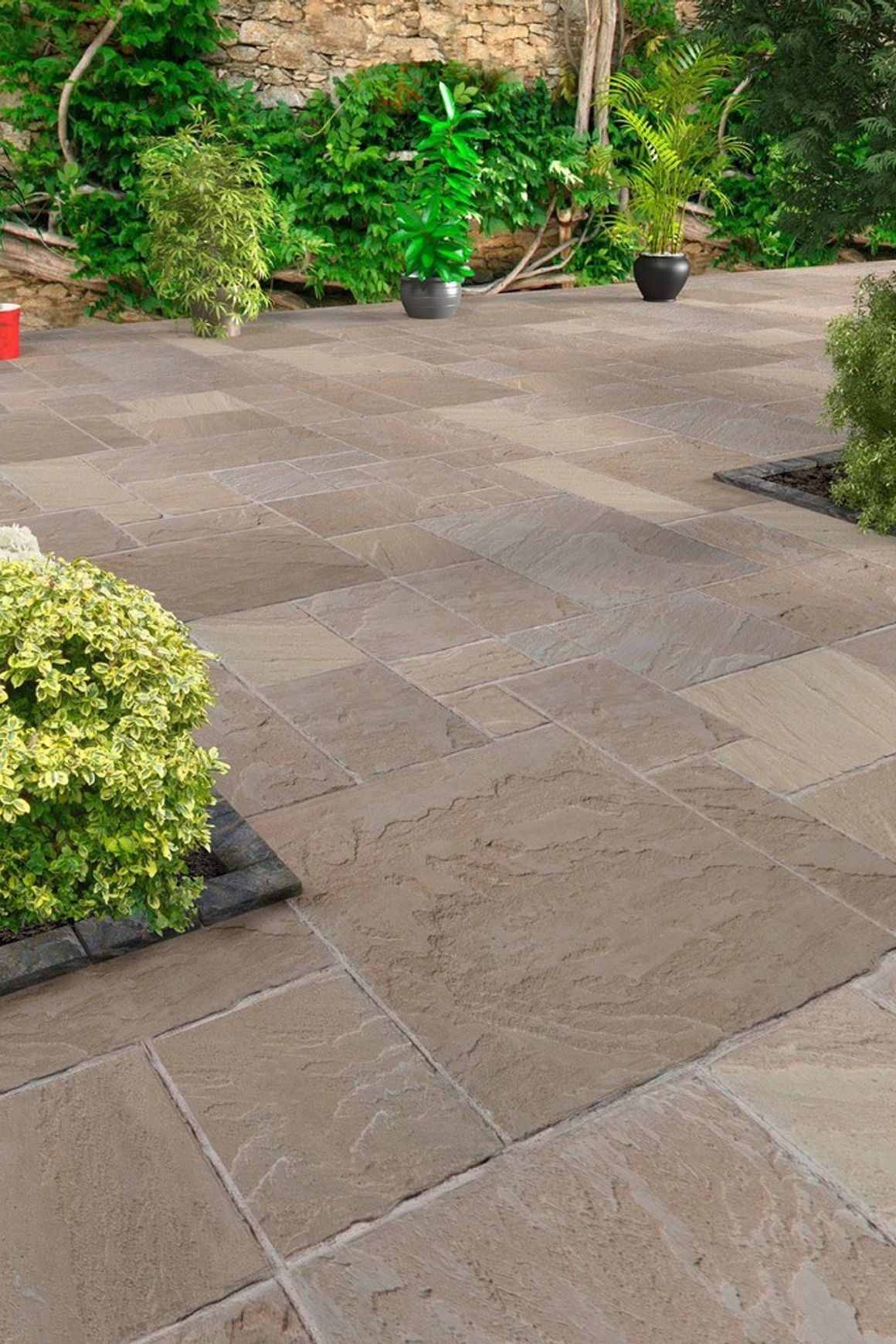 Tumbled Flagstone Raj Green | Landscape Surfaces