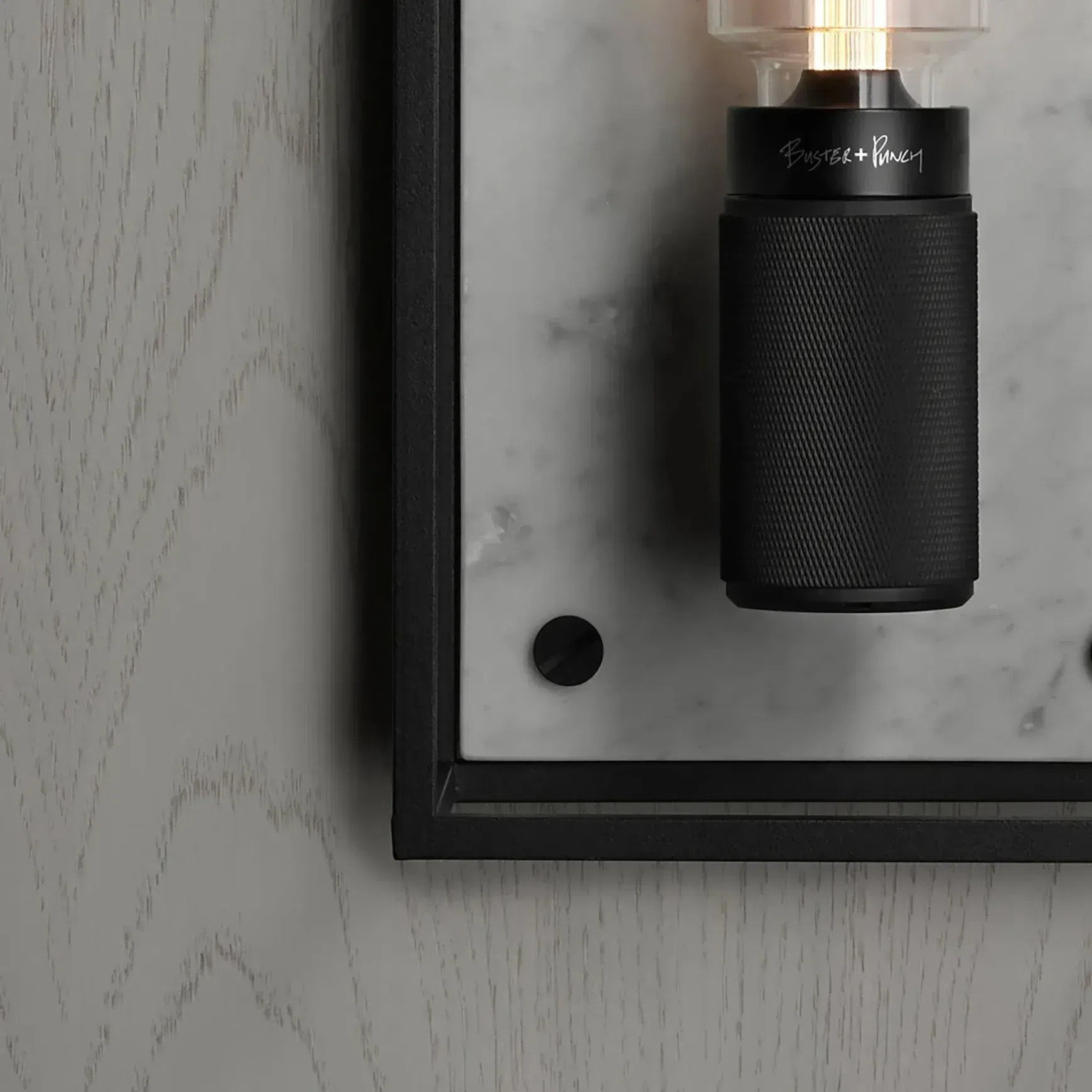 Caged Wall Light