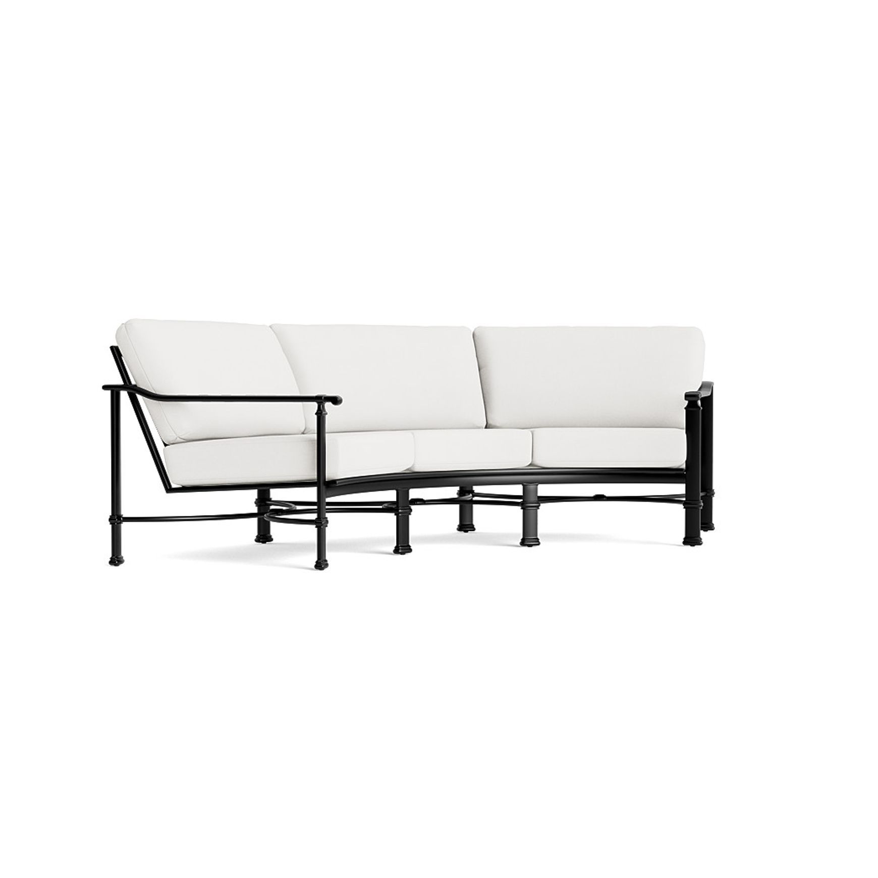 Fremont Cushion Curved Sofa