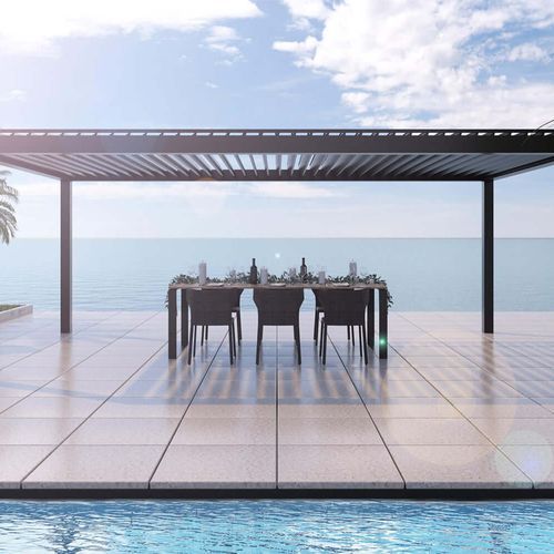 Custom Louvred Pergola