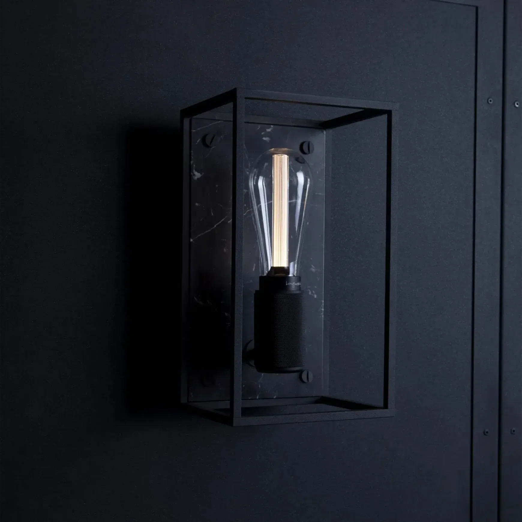 Caged Wall Light