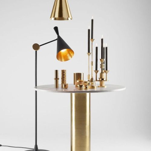 Beat Black Floor Light