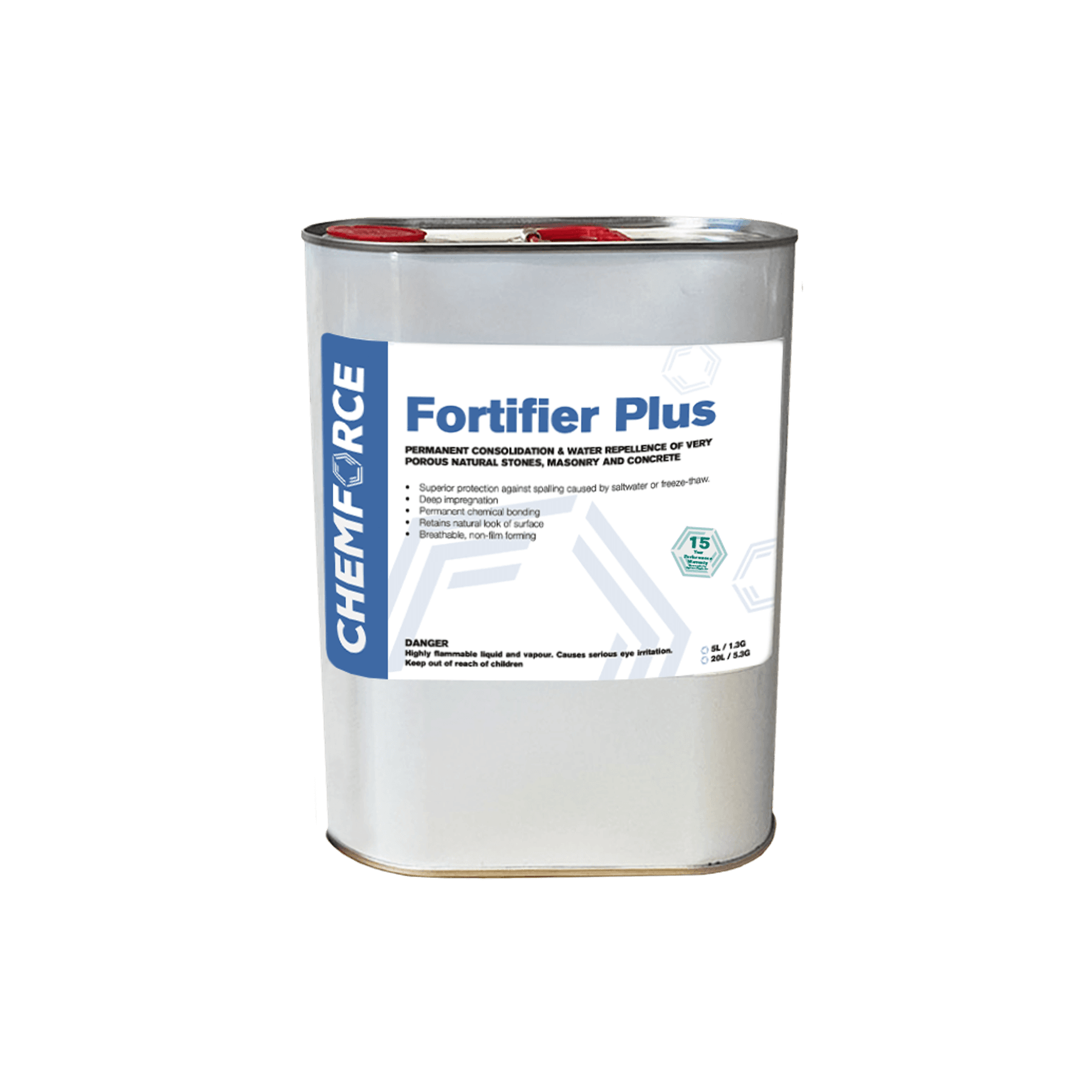 Fortifier Plus - Salt Protection Stone Sealer - 5 Litre