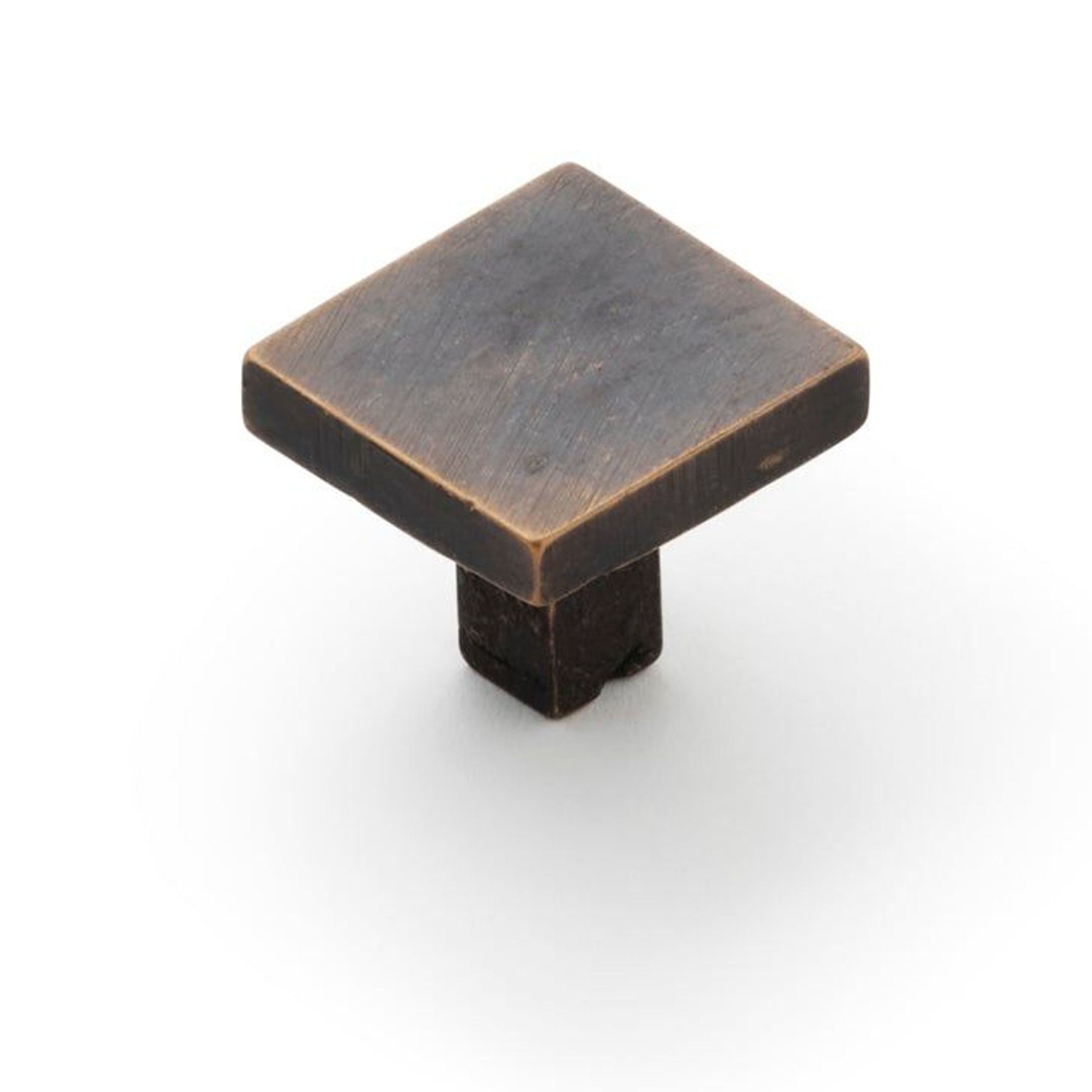 Cast Flat Square Knob