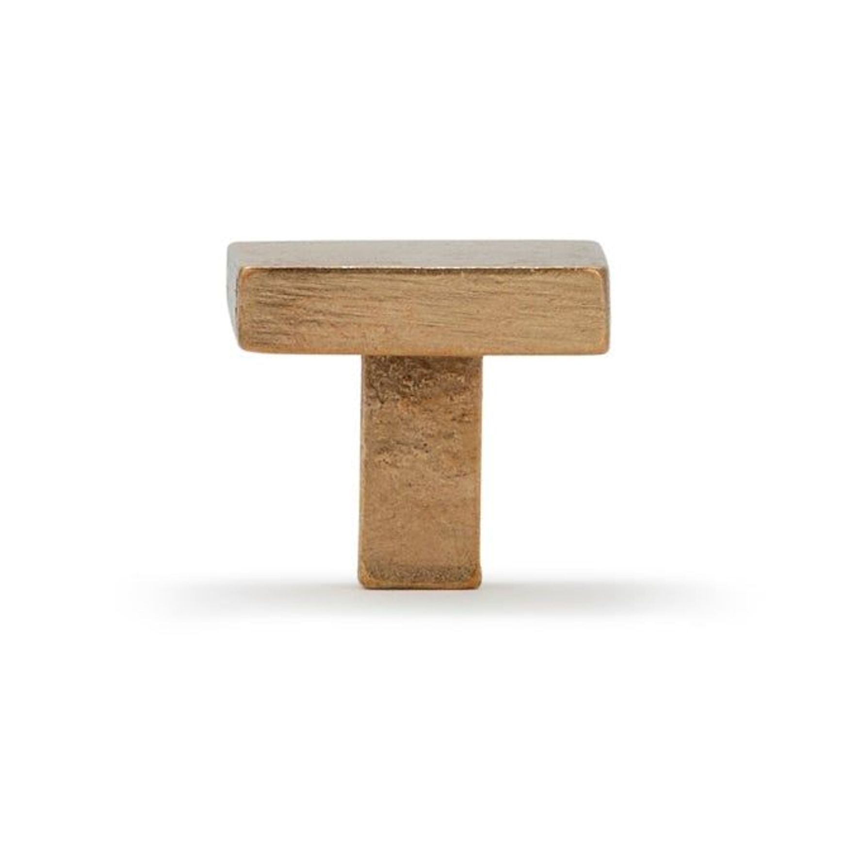 Cast Flat Square Knob