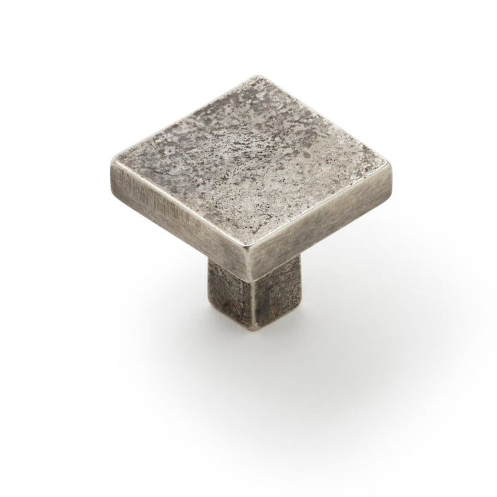 Cast Flat Square Knob
