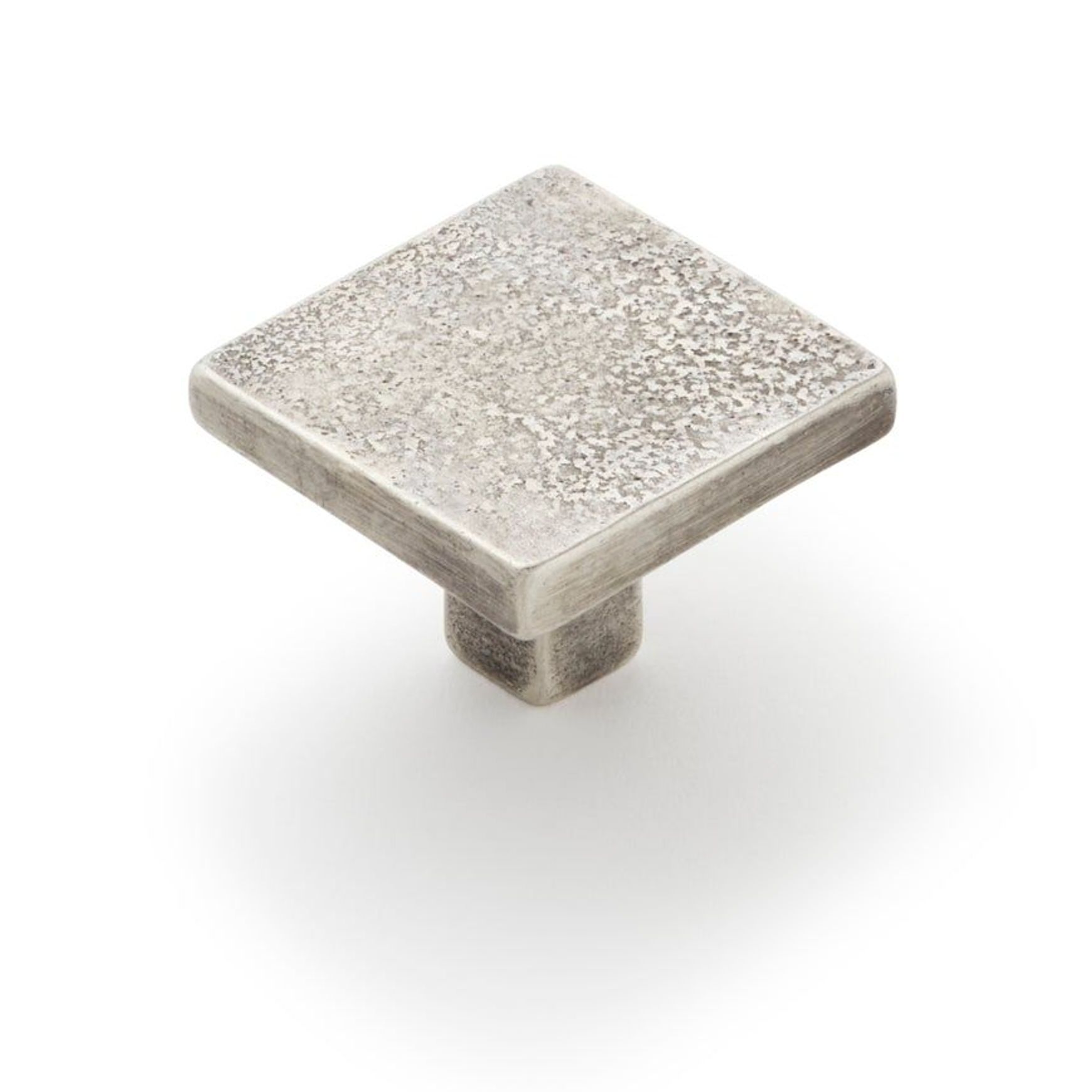 Cast Flat Square Knob