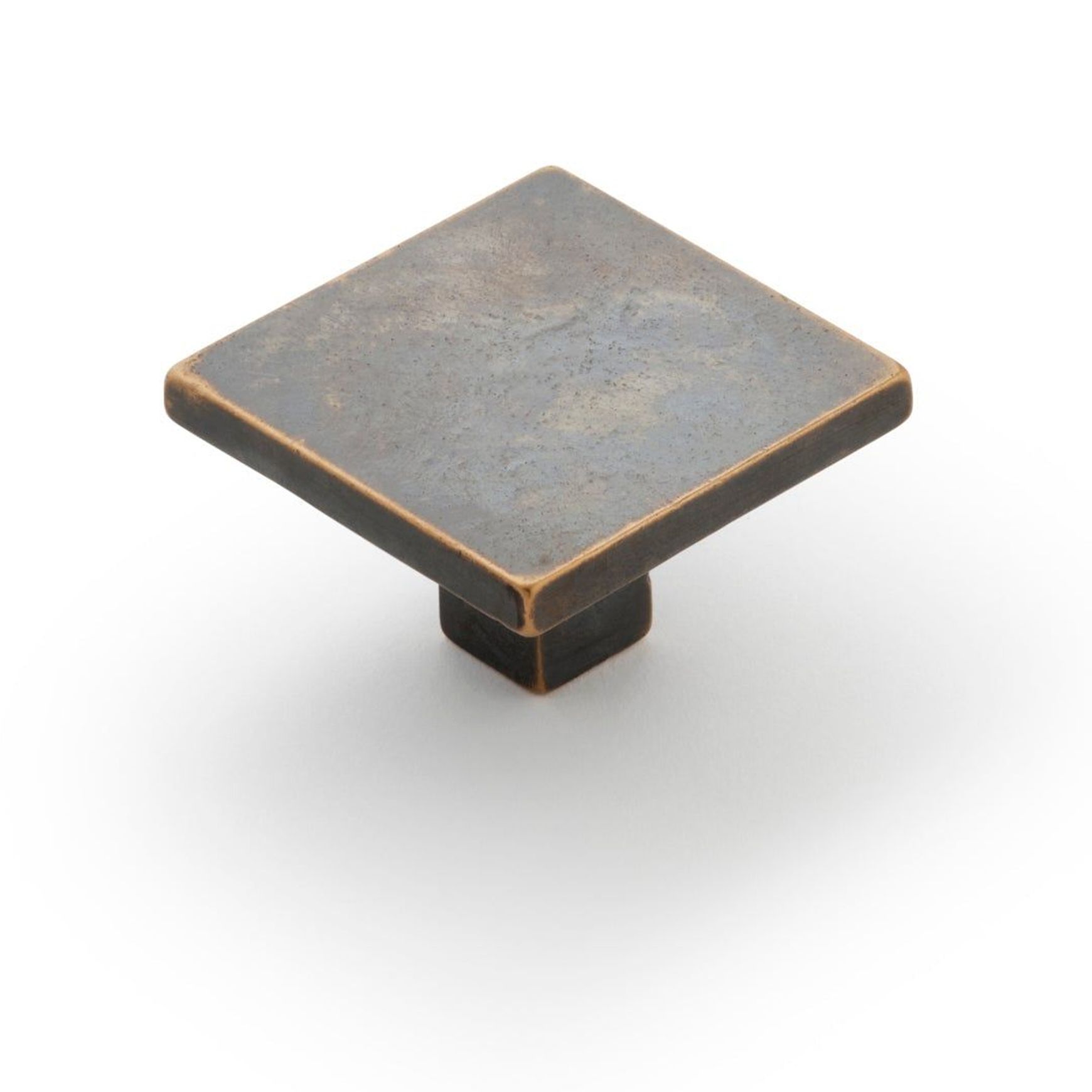 Cast Flat Square Knob