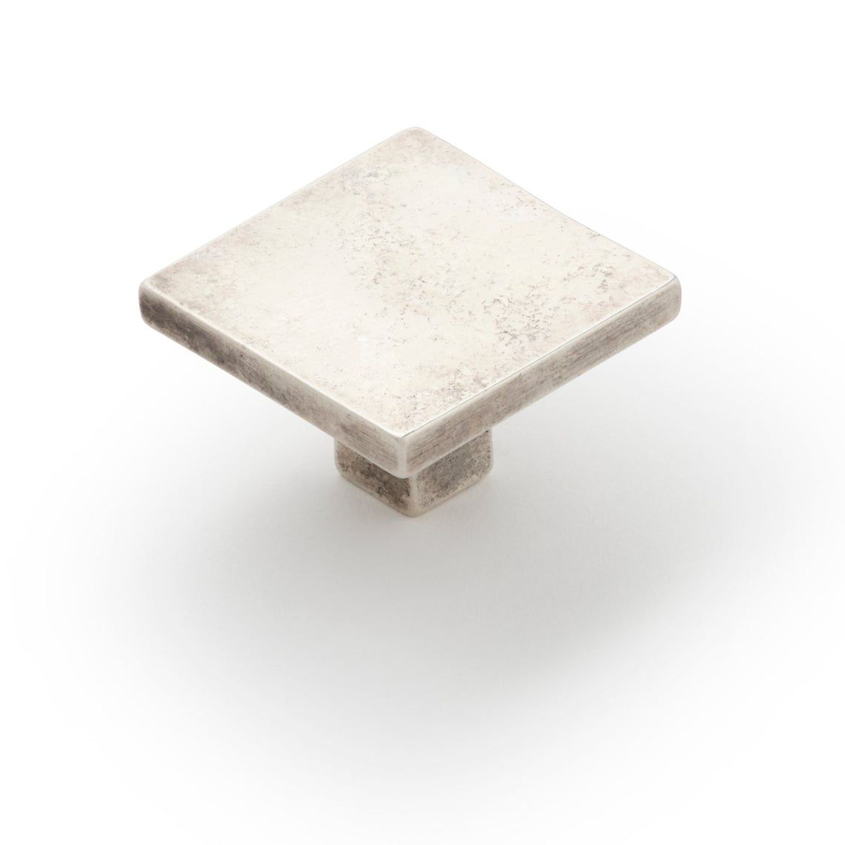 Cast Flat Square Knob