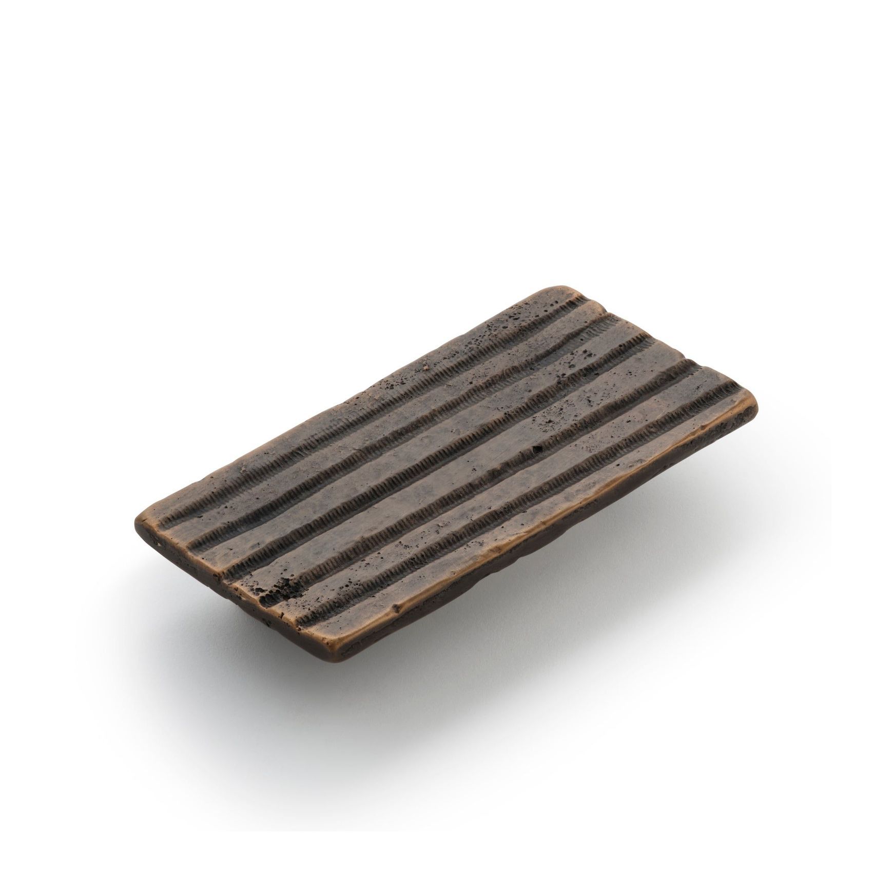 Cast 96mm Large Ridged Rectangle Pull