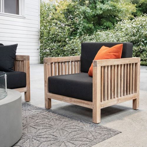 Cardrona Teak Club Chair