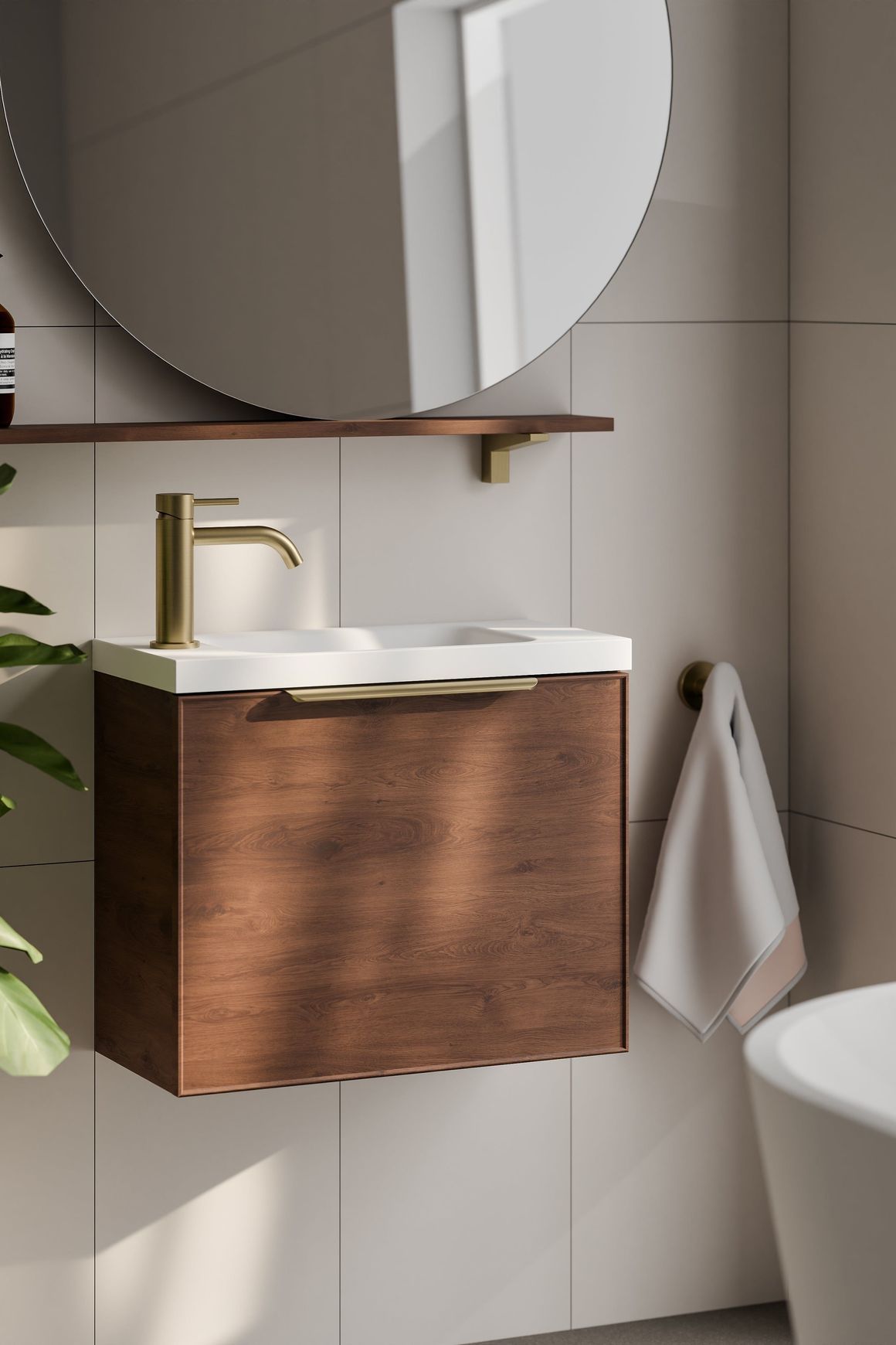 Lineare 550 WC Vanity | Wall-Hung