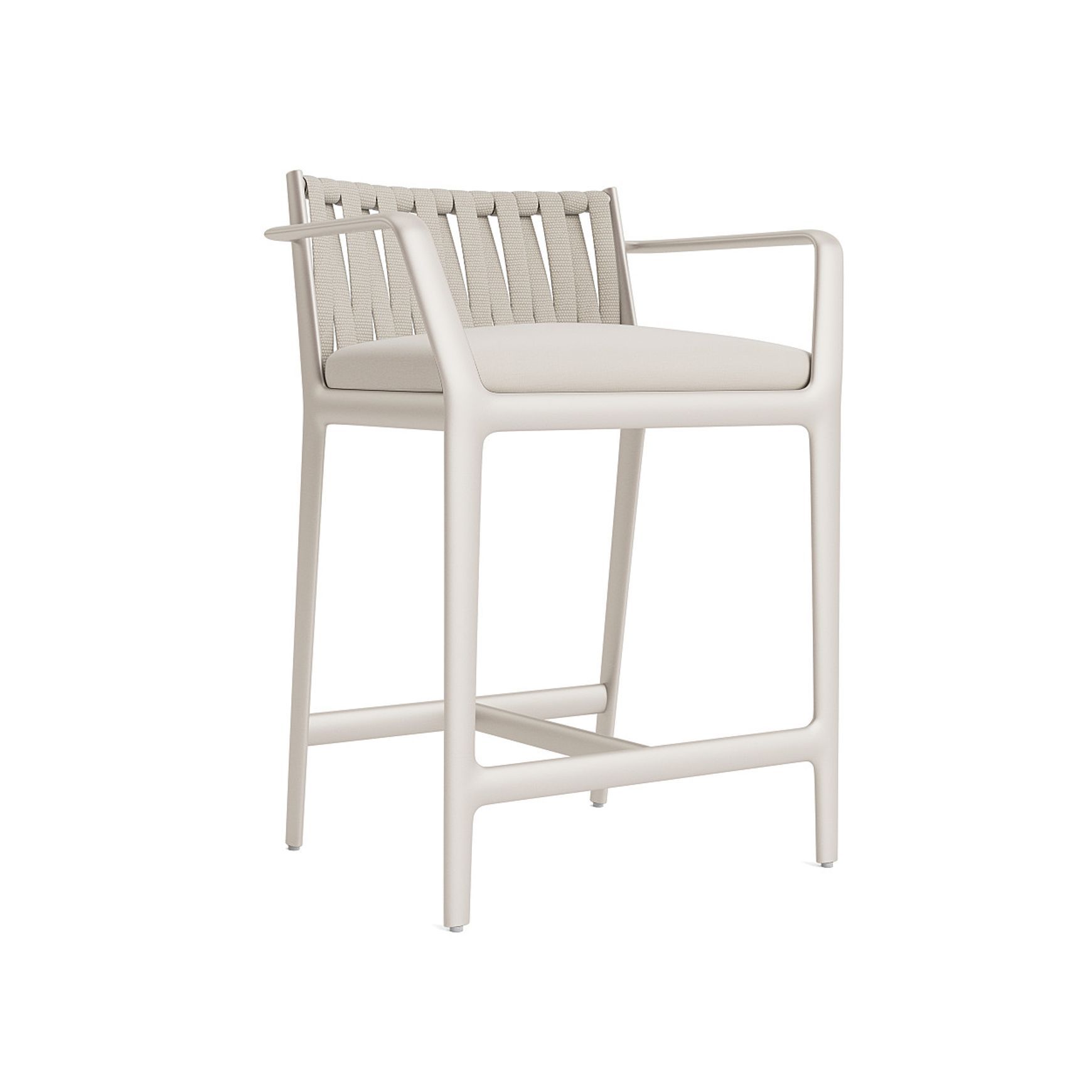 H Arm Counter Stool