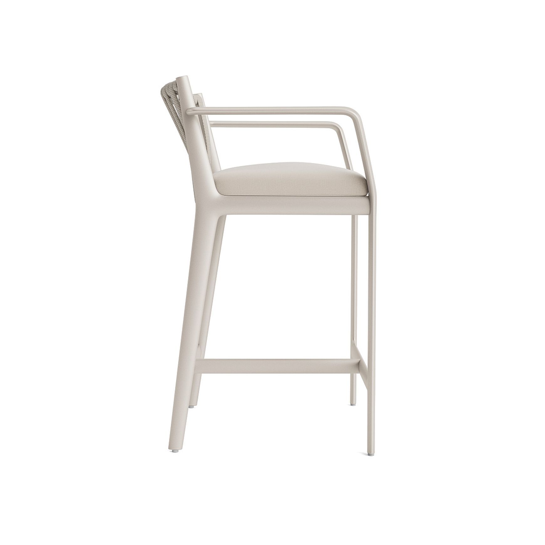 H Arm Counter Stool