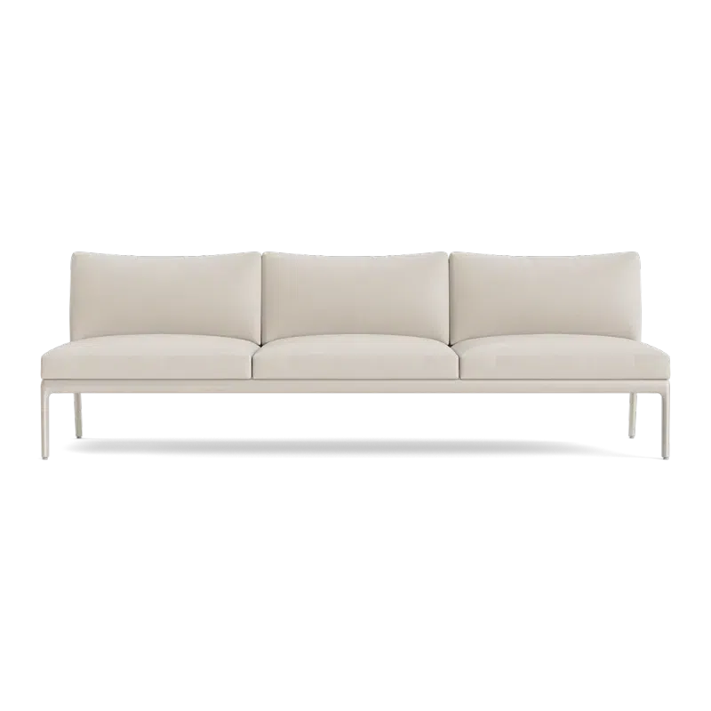 H Armless Sofa