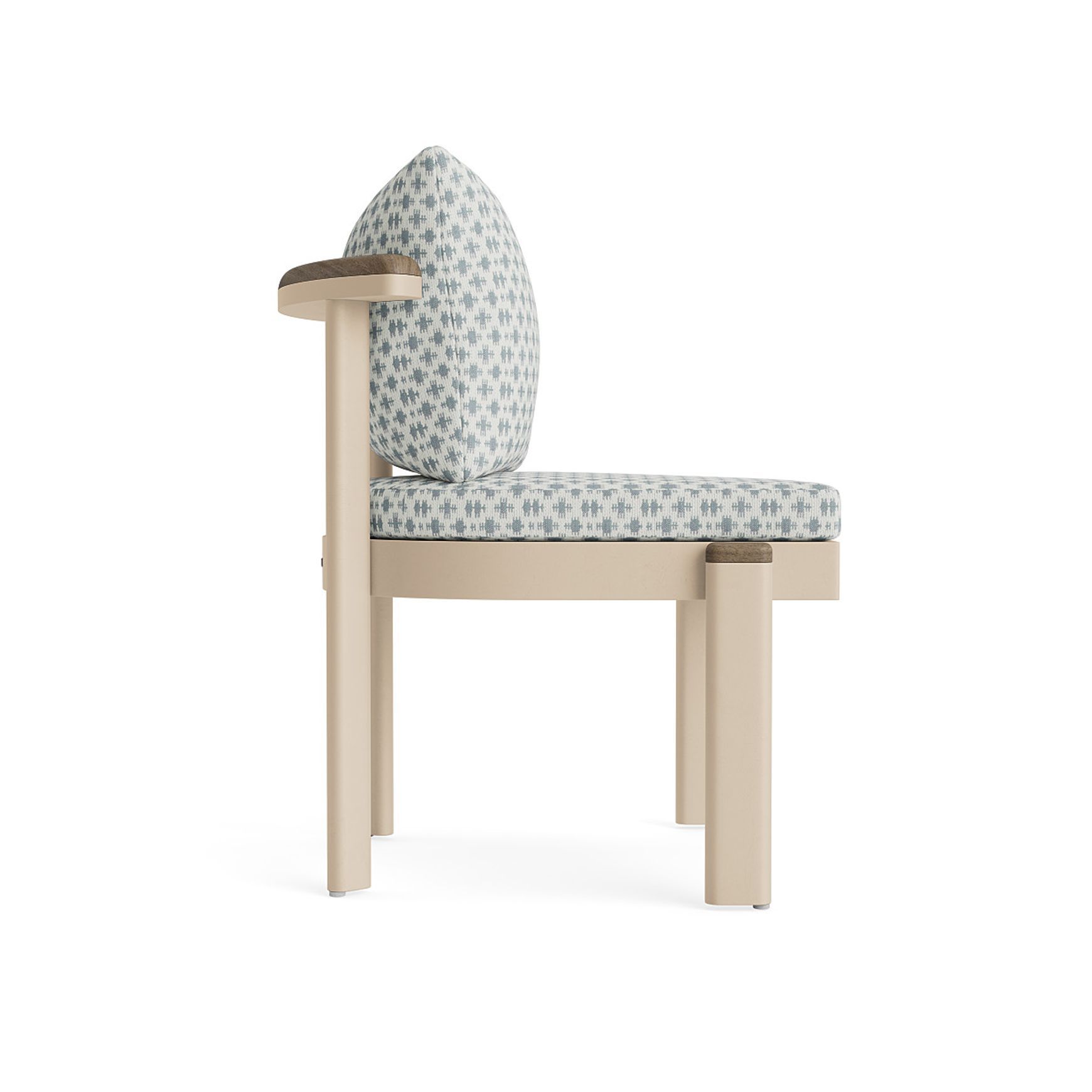 Luca Dining Side Chair w/Teak