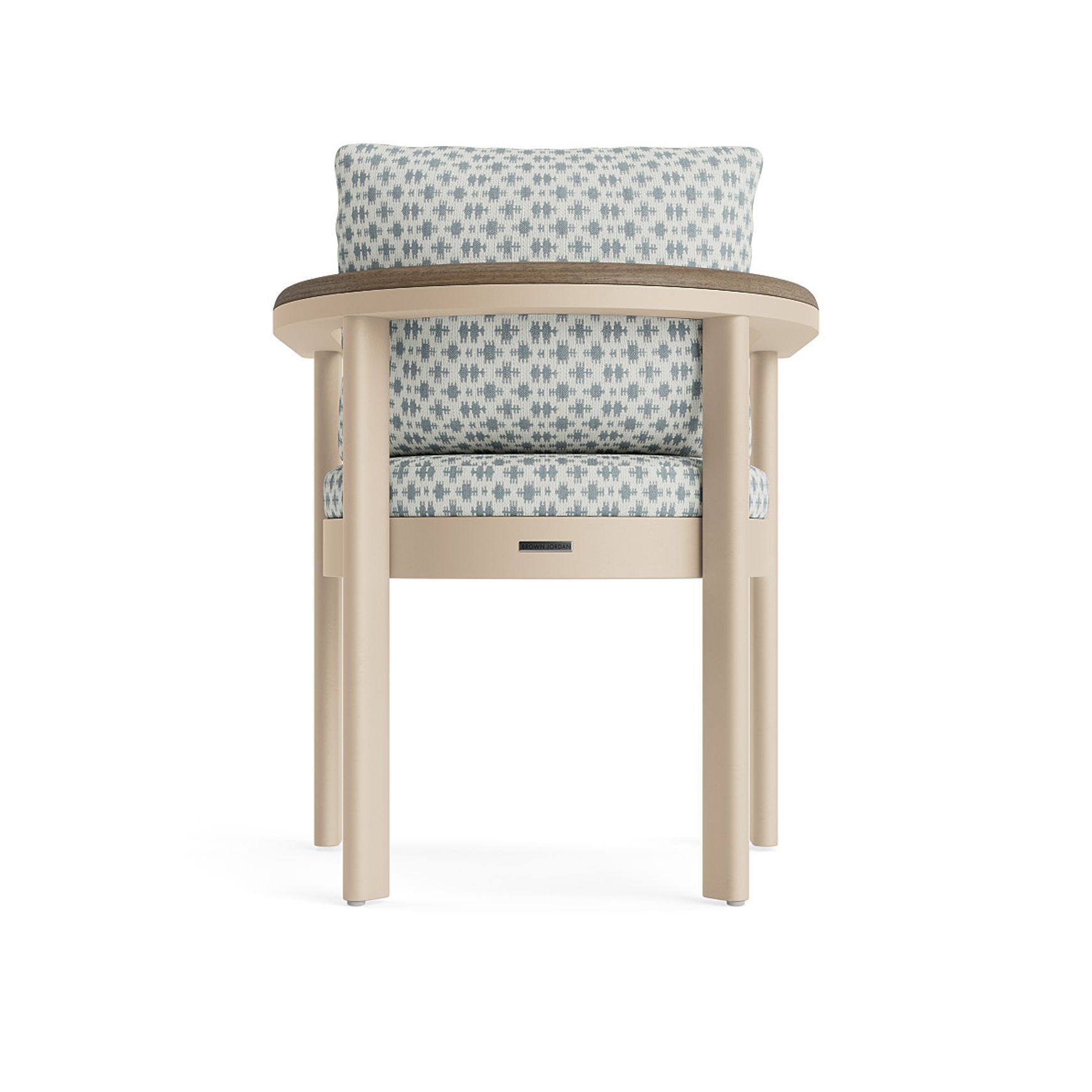 Luca Dining Arm Chair w/Teak