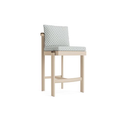 Luca Bar Stool w/Teak