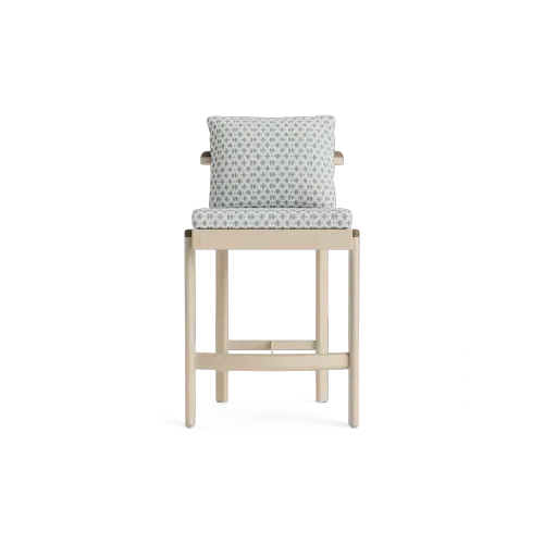 Luca Bar Stool w/Teak