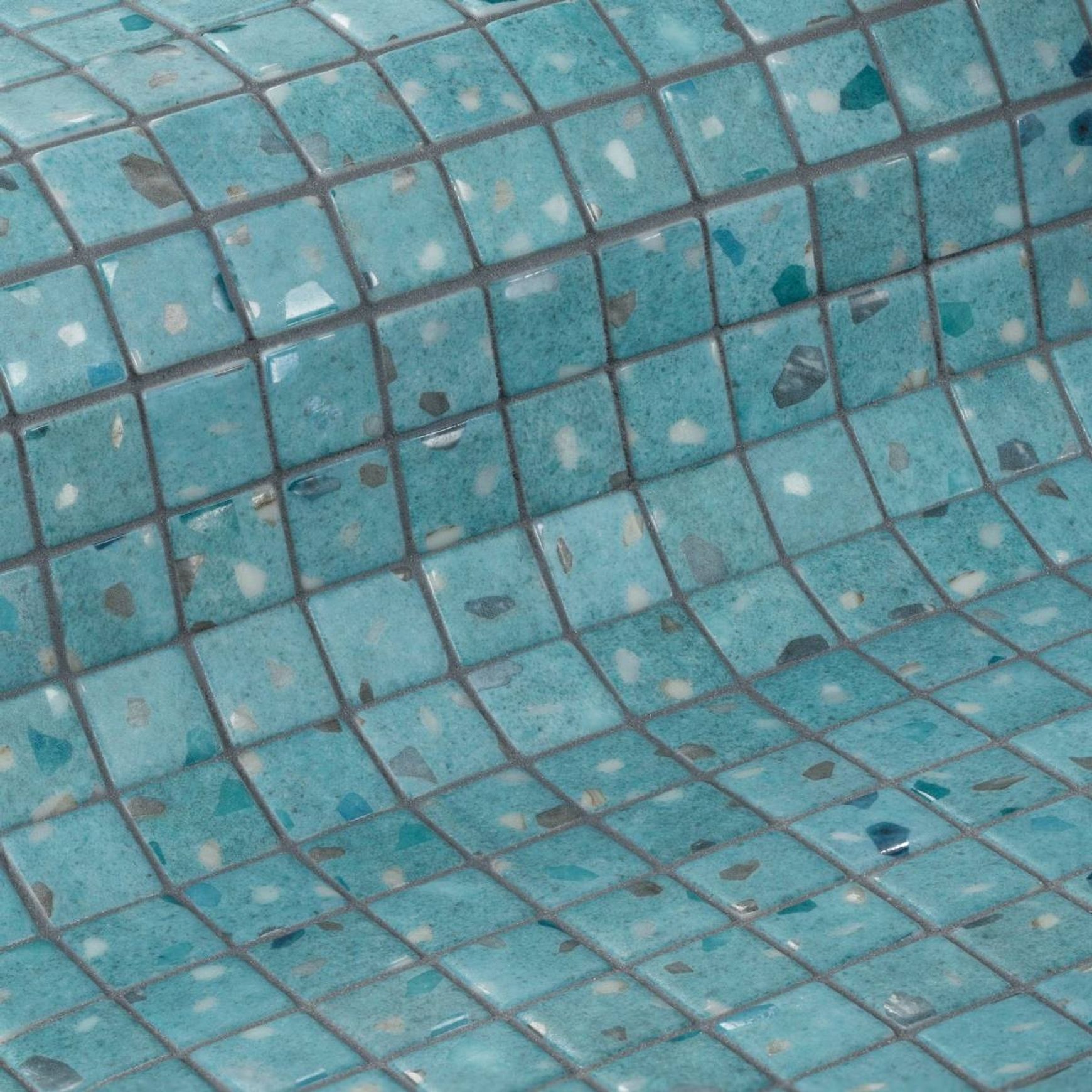 Teal | Terrazzo Mosaics Collection by Ezarri