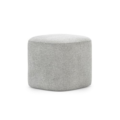 Podd Square Ottoman Stool | Hail Grey