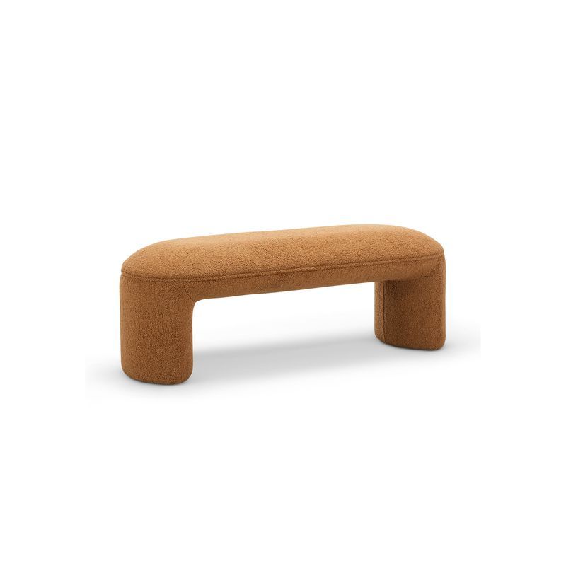 Remi 120cm Bench Seat | Teddy Rust