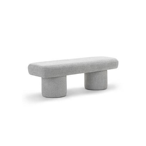 Nico 140cm Bench Seat | Hail Grey