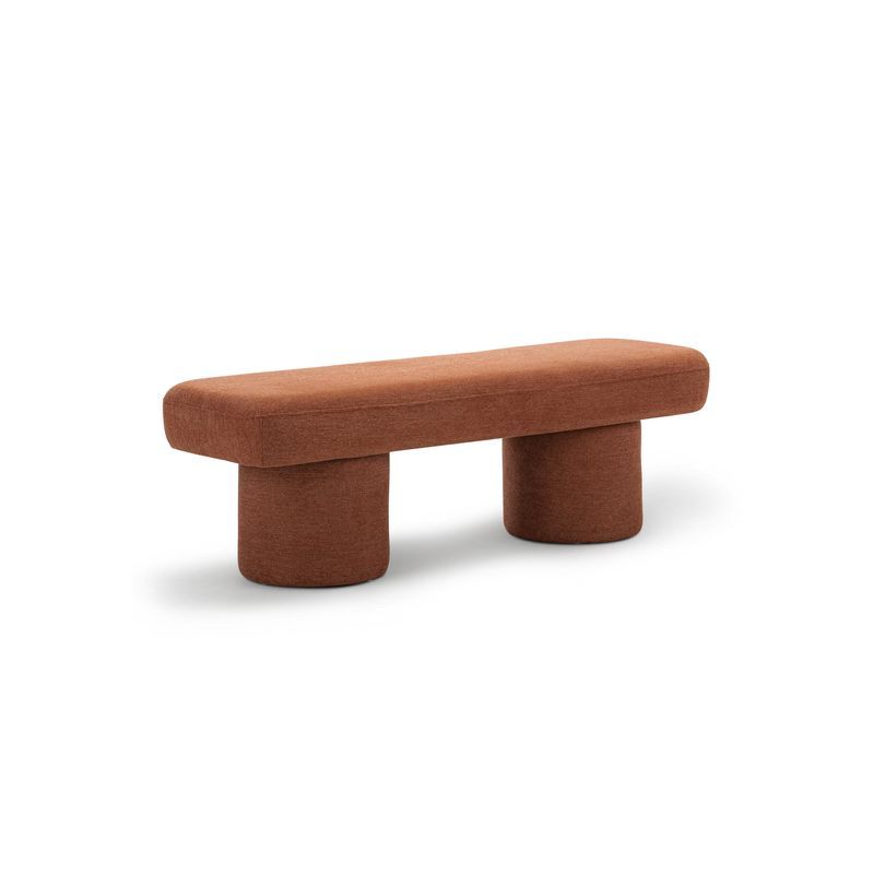 Nico 140cm Bench Seat | Rust Orange