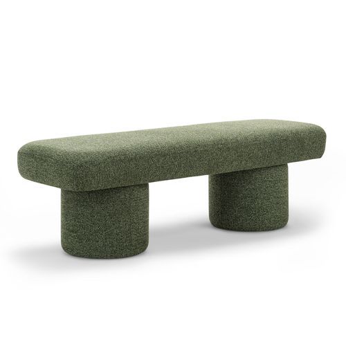 Nico 140cm Bench Seat | Moss Green