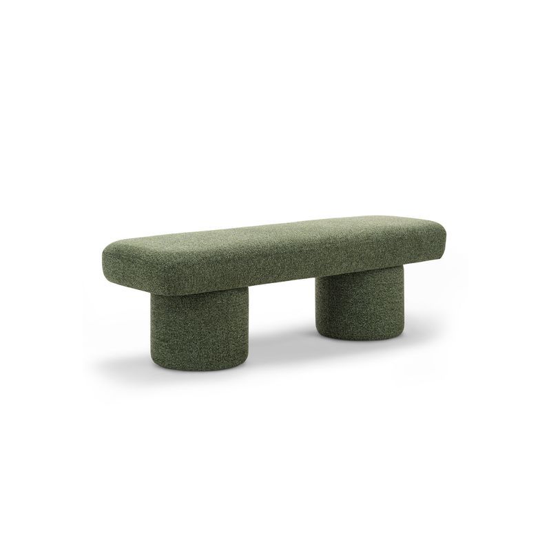 Nico 140cm Bench Seat | Moss Green