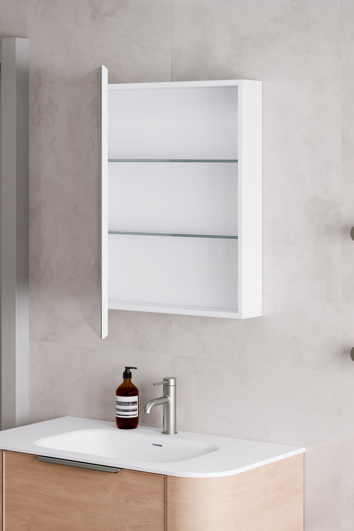 Pavia 600 Mirror Cabinet