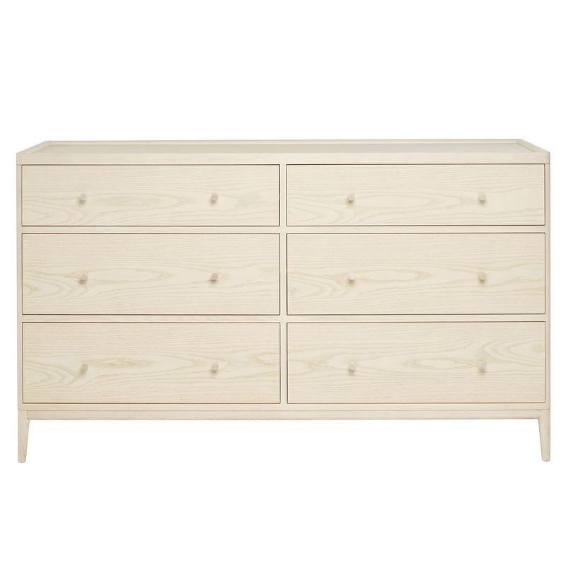 Salina 6-Drawer Wide Chest